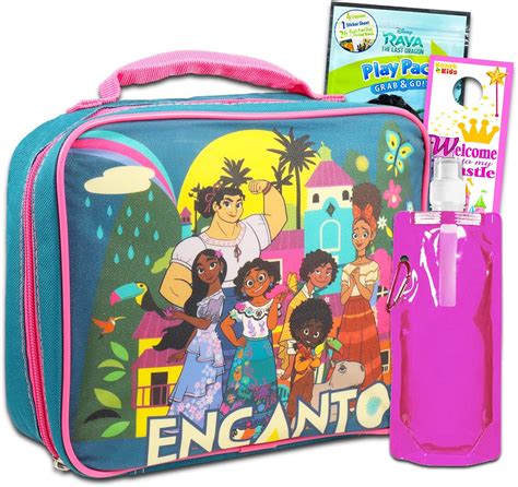 Disney Encanto Lunch Box For Girls Bundle With Encanto Lunch Box