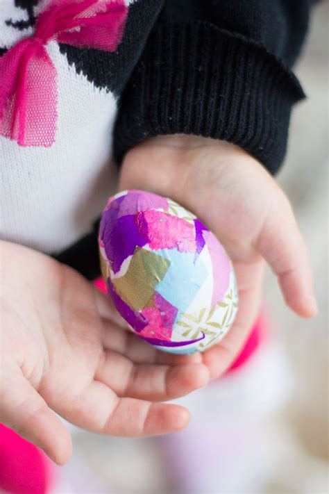 Easter Egg Week Tissue Paper Eggs Tissue Paper Mod Podge Eggs Is