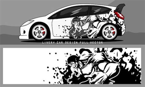 Car Livery Graphic Vector