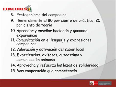 Ppt Metodologia De Campesino A Campesino Haku Wi Ay Noa Jayatai Ppt