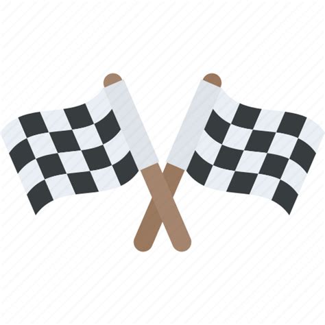 Checkered Racing Finish Line