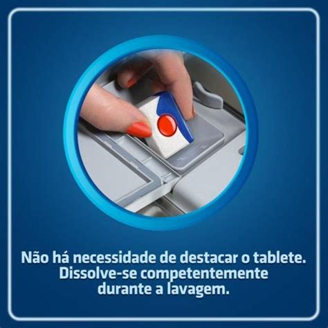 Detergente Para Lava Lou As Em Tablete Finish Unidades Sonda