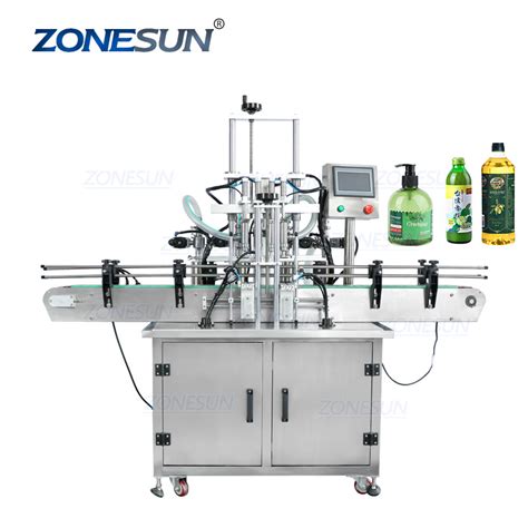 Zonesun Heads Full Automatic Piston Pump Juice Engine Oil Shampoo