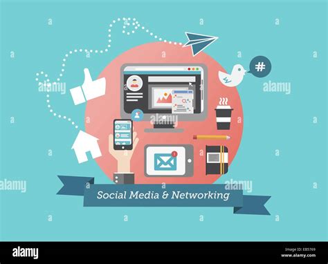 Social Media Network Concept Hi Res Stock Photography And Images Alamy