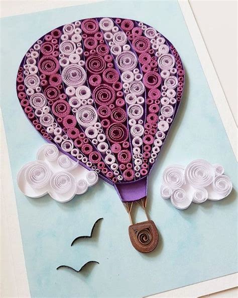 Hot Air Balloon Card Birthday Card Balloon Anniversary Card Birthday