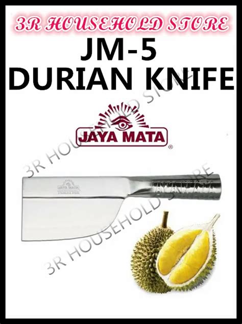 Jaya Mata Jm Stainless Steel Durian Knife Pisau Durian Pisau