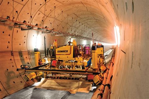 Paver Takes Command On German Tunnel Project For Construction Pros