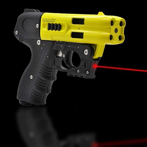 Obranná Pepřová Pistole Piexon Jpx4 Jet Defender žlutý Laser