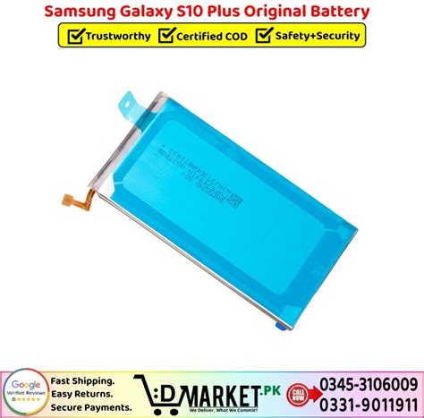 Samsung Galaxy S10 Plus Original Battery For Sale 100 Health