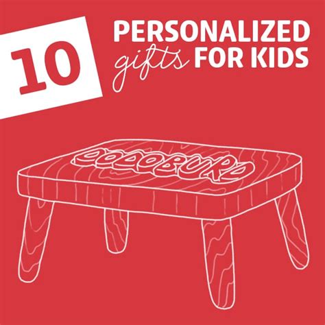 10 Coolest Personalized Gifts for Kids - Dodo Burd