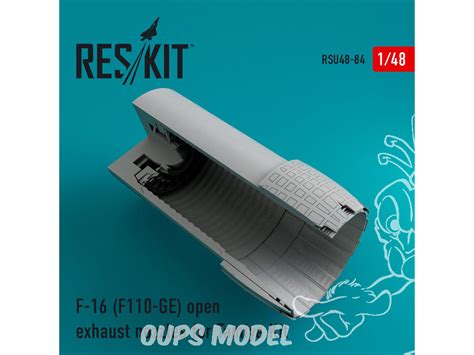 ResKit kit d amelioration Avion RSU48 0084 Tuyère pour F 16 F110 GE