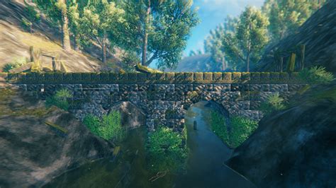 Abandoned neglected stone bridge. : r/valheim