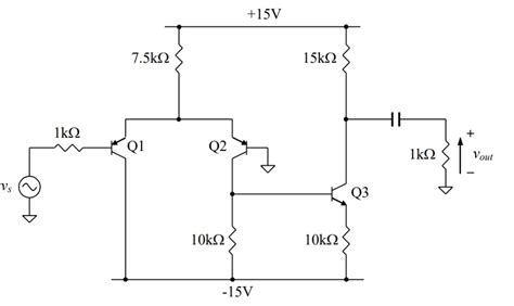 Solved All The Transistors In The Circuit Are Matched With