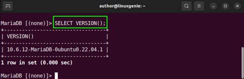 How To Check Mariadb Version On Ubuntu 22 04 Linux Genie