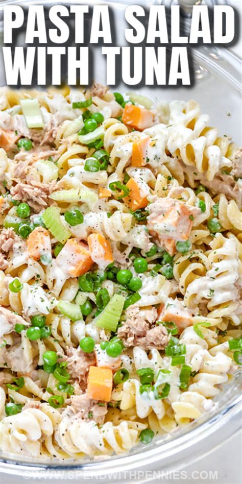 Creamy Tuna Pasta Salad Spend With Pennies Dine Ca