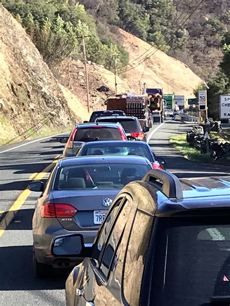 Crash Closes Highway 20 Near Blue Lakes The Ukiah Daily Journal