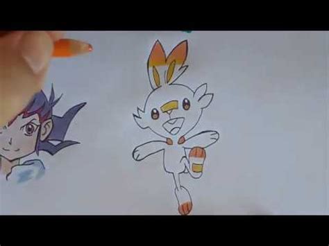 Como Desenhar Scorbunny Do Pok Mon Youtube