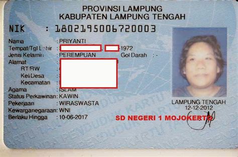 Sd Negeri 1 Mojokerto Begron Warna Pas Photo Untuk Ktpkitas