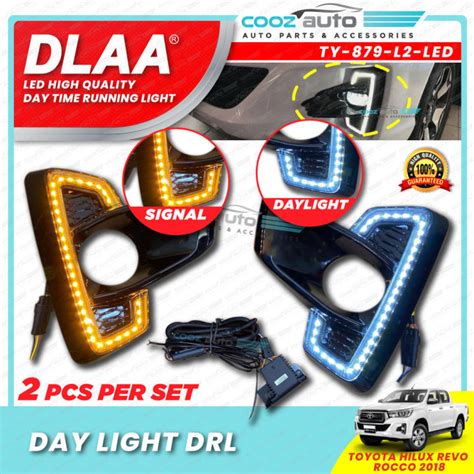 DLAA Toyota Hilux Revo Rocco 2018 2019 Daylight Daytime DRL With