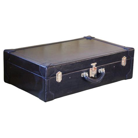 Black Leather Hermes Suitcase 66 cm, Hermes Trunk, Hermes Luggage at ...