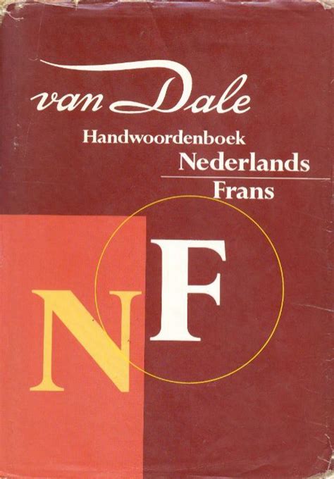 Van Dale Nederlands Frans Handwoordenboek Woordenboeken