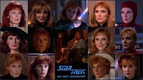 Gates Mcfadden As Dr Beverly Crusher Star Trek Tng Beverly Crusher