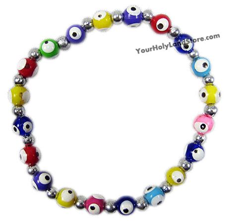 EVIL EYE PROTECTION STRECH BRACELET