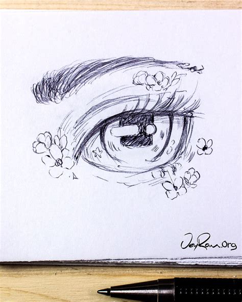 Eye Sketches Jeyram Drawing Tutorials