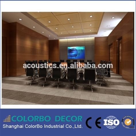 Auditorium Sound Insulation Acoustic Wood Panel High Quality