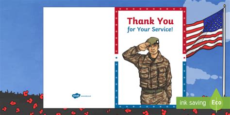 Thank You Veterans Cards