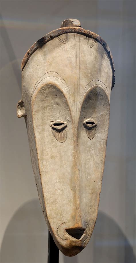 Fang Mask Mus E Du Quai Branly Gabon African Masks African Art