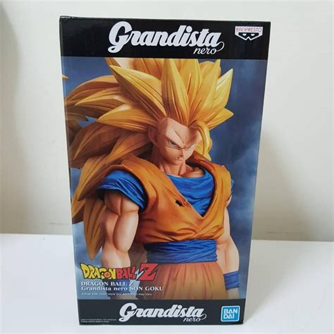 Banpresto Dragon Ball Z Grandista Nero Super Saiyan Son Goku Figure