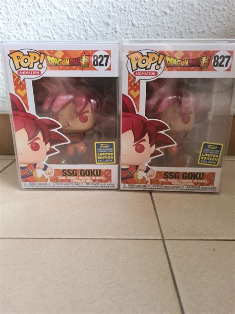 Ssg Goku Summer Convention Sticker Funko Pop Dragon Ball Super Hobbies