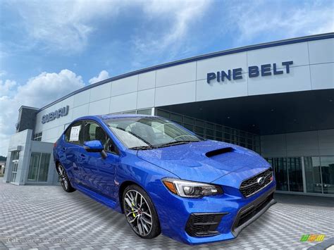 Wr Blue Pearl Subaru Wrx Sti Limited Photo