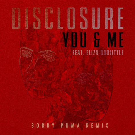 You And Me Disclosure Album Cover