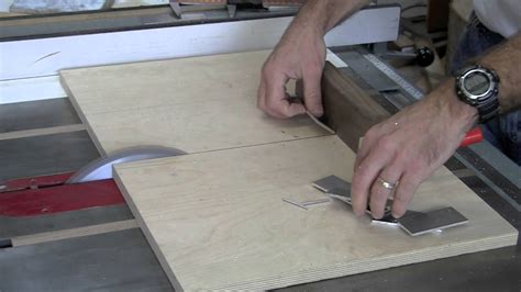 Cutting Aluminum On The Table Saw Youtube