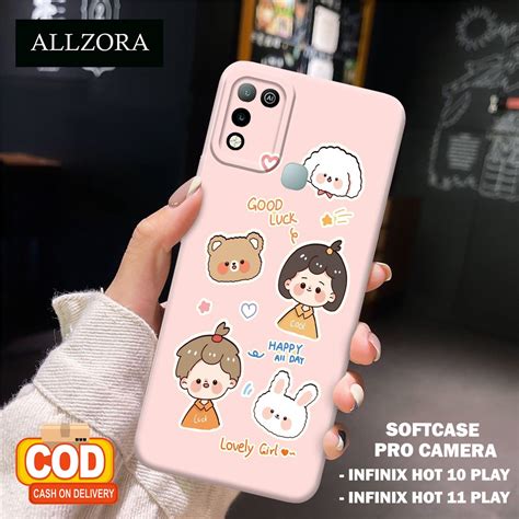 Jual Softcase Pro Camera Case INFINIX HOT 11 PLAY INFINIX HOT 10