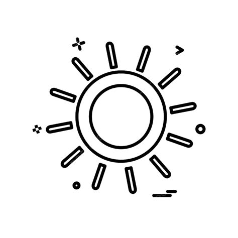 Sun Design Vector Design Images Sun Icon Design Vector Sun Drawing Sun Sketch Sky Png Image