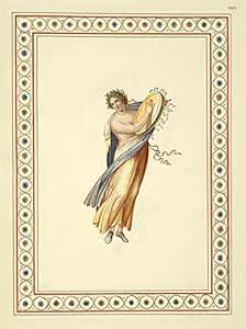 Amazon Historic Pictoric Print Partially Nude Woman Wearing