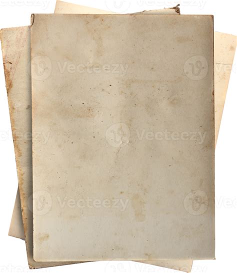 Old Paper Stack 16622287 Png