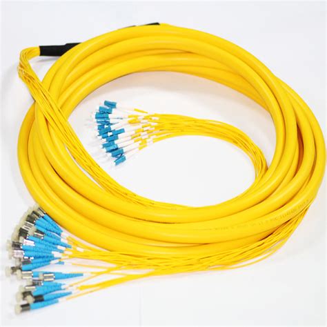 Cores Pre Terminated Fiber Optic Cable D To Lc Upc Pre Installed