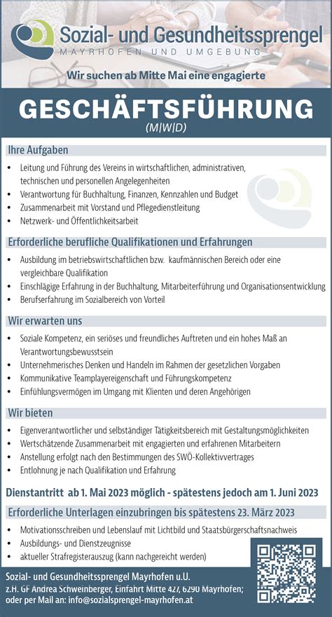 Aktuelles Sozial Und Gesundheitssprengel Mayrhofen Und Umgebung