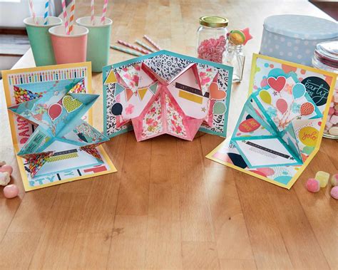 How To Make An Explosion Card Card Making Fancy Fold Cards Shaped Cards