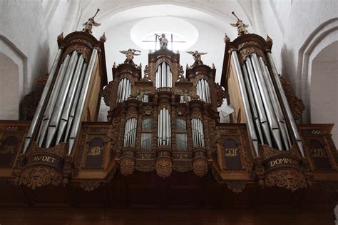 Photo Of Large Organ Instrument In Church Free Image Download