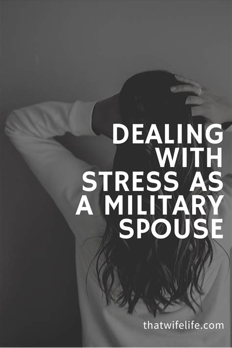 Dealing With Stress As A Military Spouse Artofit