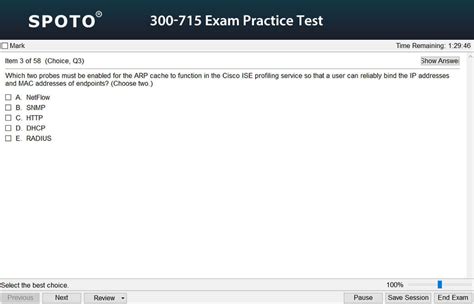 Real Cisco 300 715 SISE Exam Dumps Practice Test 2024