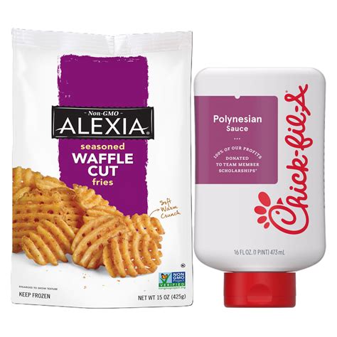 Alexia Crispy Waffle Fries And Chick Fil A Sauce Bundle Similar