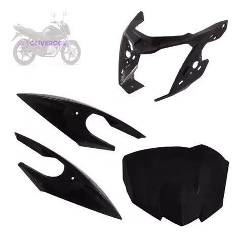 Kit Frente Farol Completa Moto Yamaha Fazer