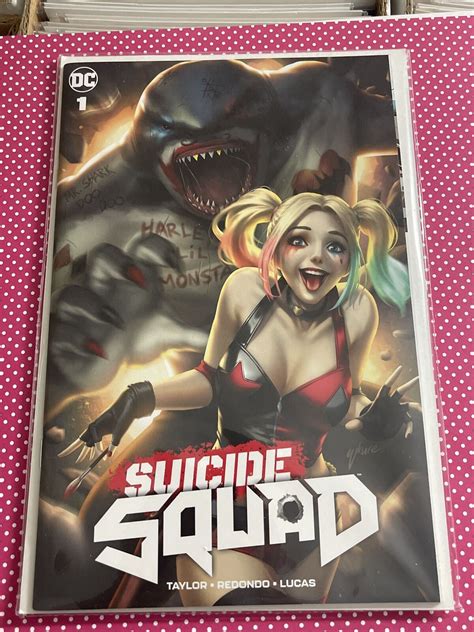 Suicide Squad 1 King Shark Harley Quinn Ejikure Variant 2019 Birds Of Prey Dc Ebay