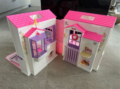 Barbie Haus Klappbar Aus Den 90ern Kaufen Auf Ricardo